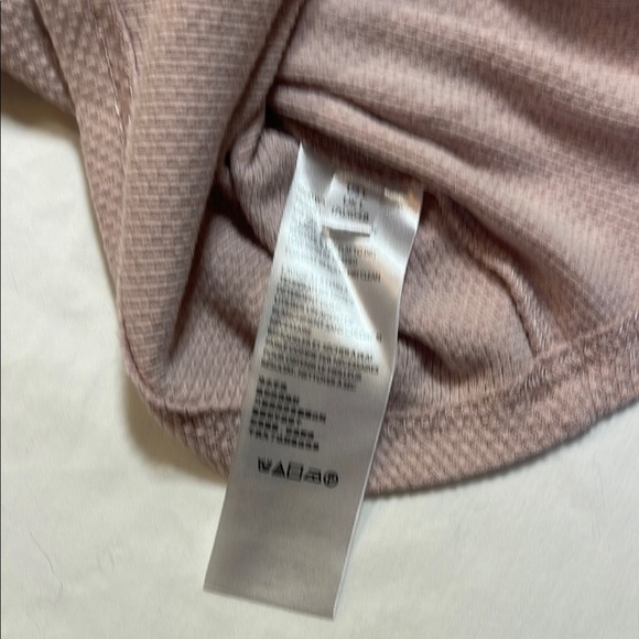 Free People Cream and Orange Cowl Neck Sweater with Geometric Pattern - Picture 10 of 12